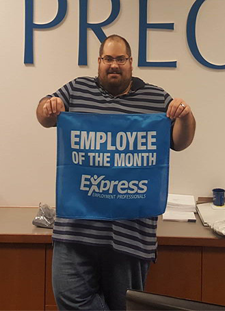 Express Tigard February Associate of the Month Rick Smith
